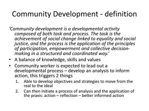 civic development meaning